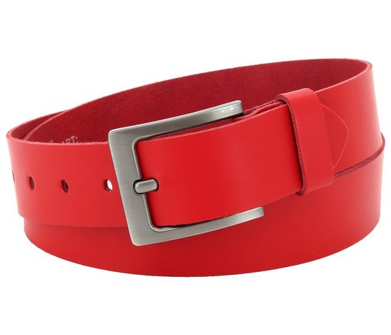 COLOGNEBELT Ledergürtel E1-SL Schlicht dennoch modern mit Dornschließe, MADE IN GERMANY mehr Angebote