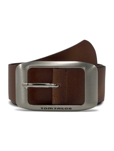 TOM TAILOR Ledergürtel TTAMY 4 cm breiter Damengürtel, Jeans und Casual mehr Meist gekauft