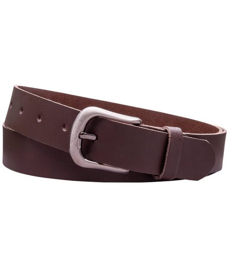 COLOGNEBELT Ledergürtel C24-SL Schlicht dennoch modern mit Dornschließe, MADE IN GERMANY mehr Begrenzte Freigabe