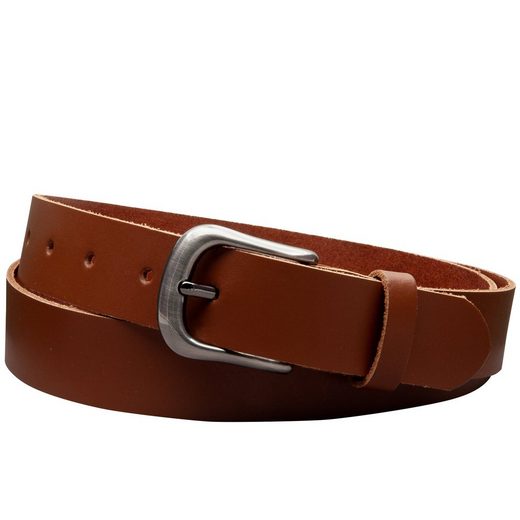 COLOGNEBELT Ledergürtel C24-SL Schlicht dennoch modern mit Dornschließe, MADE IN GERMANY mehr Begrenzte Freigabe
