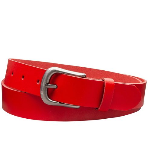COLOGNEBELT Ledergürtel C24-SL Schlicht dennoch modern mit Dornschließe, MADE IN GERMANY mehr Begrenzte Freigabe