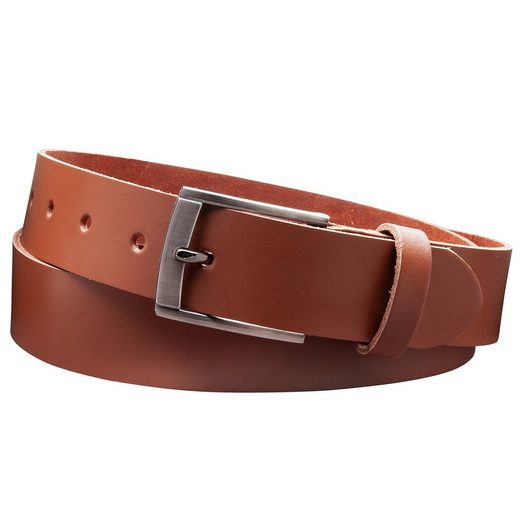 COLOGNEBELT Ledergürtel D18-SL Schlicht dennoch modern mit Dornschließe, MADE IN GERMANY mehr Clearance-Verkauf