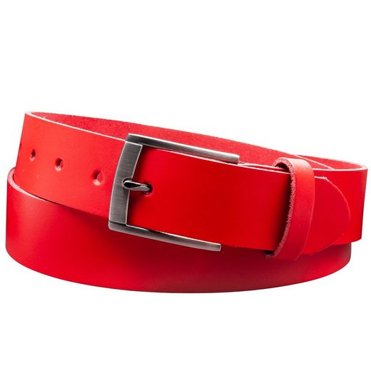 COLOGNEBELT Ledergürtel D18-SL Schlicht dennoch modern mit Dornschließe, MADE IN GERMANY mehr Clearance-Verkauf