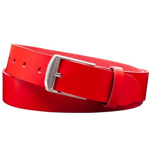 COLOGNEBELT Ledergürtel D9-SL Schlicht dennoch modern mit Dornschließe, MADE IN GERMANY mehr Begrenztes Angebot