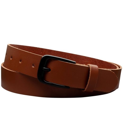 COLOGNEBELT Ledergürtel C18-SL Schlicht dennoch modern mit Dornschließe, MADE IN GERMANY mehr Osterangebot