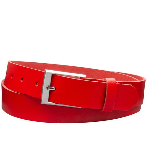 COLOGNEBELT Ledergürtel C9-SL Schlicht dennoch modern mit Dornschließe, MADE IN GERMANY mehr Muttertagsangebot