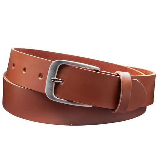 COLOGNEBELT Ledergürtel D28-SL Schlicht dennoch modern mit Dornschließe, MADE IN GERMANY mehr Valentinstagsangebot