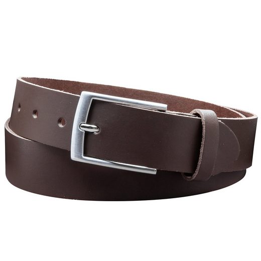 COLOGNEBELT Ledergürtel D21-SL Schlicht dennoch modern mit Dornschließe, MADE IN GERMANY mehr Heißer Verkauf