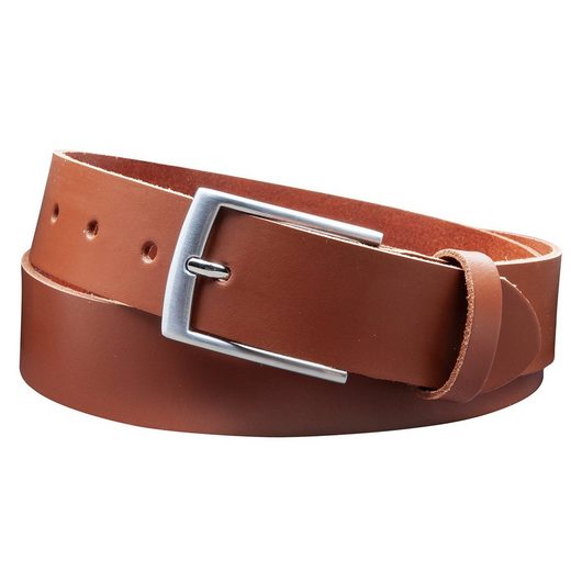 COLOGNEBELT Ledergürtel D21-SL Schlicht dennoch modern mit Dornschließe, MADE IN GERMANY mehr Top Angebot