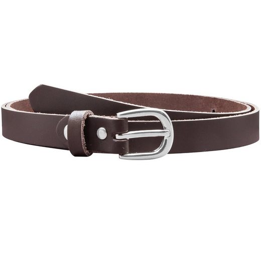COLOGNEBELT Ledergürtel A8-SL Ledergürtel in Rot - 2 cm Breit - mit silberner abgerundeter Gürtelschließe - modern, leger, klassisch mehr JETZT KAUFEN