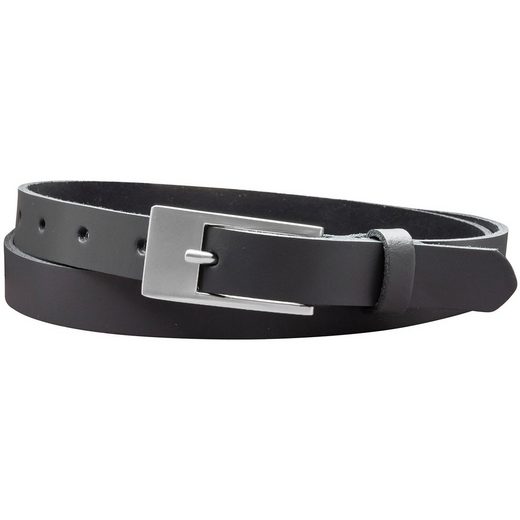 COLOGNEBELT Ledergürtel A4-SL 2 cm breiter Gürtel echt Leder in Cognac mit stilvoller Gürtelschließe, leger und modern mehr Sonderangebot der Fabrik