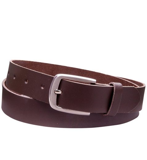 COLOGNEBELT Ledergürtel C15-SL Schlicht dennoch modern mit Dornschließe, MADE IN GERMANY mehr Rabatte dieses Monats