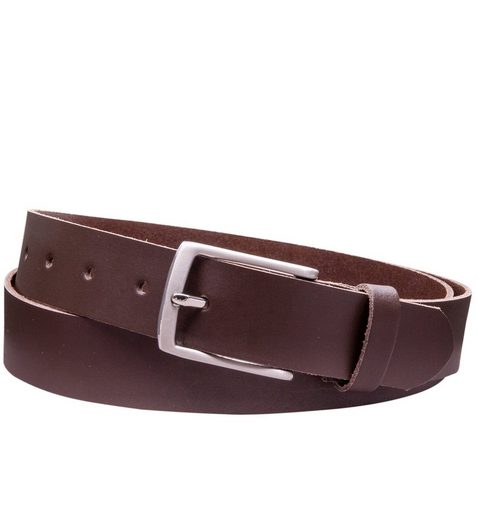 COLOGNEBELT Ledergürtel C11-SL Schlicht dennoch modern mit Dornschließe, MADE IN GERMANY mehr Online