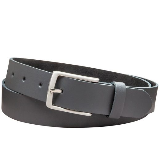 COLOGNEBELT Ledergürtel C11-SL Schlicht dennoch modern mit Dornschließe, MADE IN GERMANY mehr Outlet