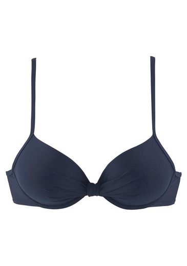 S.OLIVER Bügel-Bikini-Top Spain mit geraffter Mitte mehr Fabrikverkauf