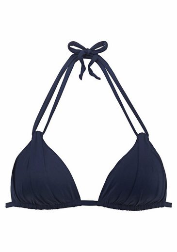 S.OLIVER Triangel-Bikini-Top Spain mit Raffung und Doppelträger mehr Blitzverkäufe