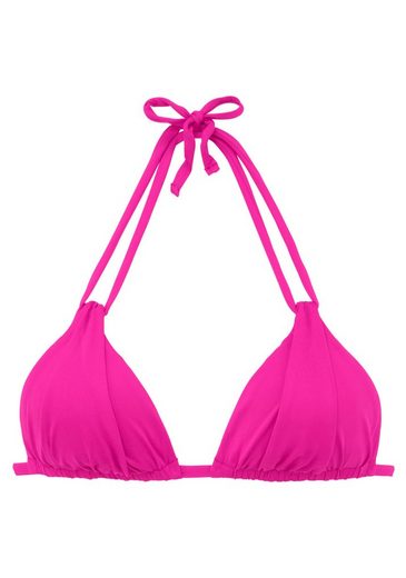 S.OLIVER Triangel-Bikini-Top Spain mit Raffung und Doppelträger mehr Blitzverkäufe