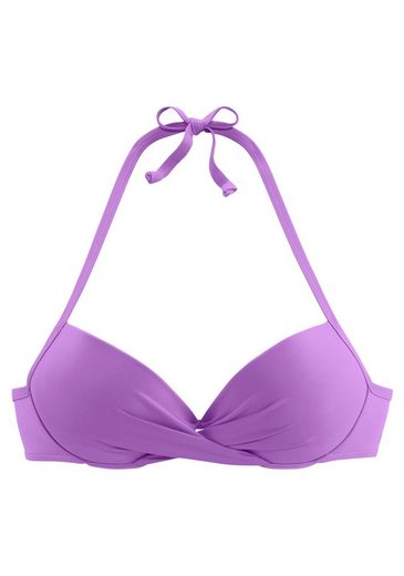 S.OLIVER Push-Up-Bikini-Top Spain in Wickeloptik mehr Limitierter Zeitrabatt