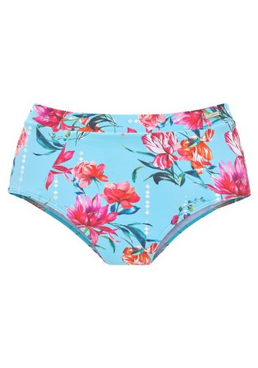 SUNSEEKER Highwaist-Bikini-Hose Modern mit floralem Design mehr Cyber Monday