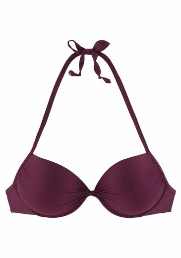 LASCANA Push-Up-Bikini-Top Italy mit Raffung mehr