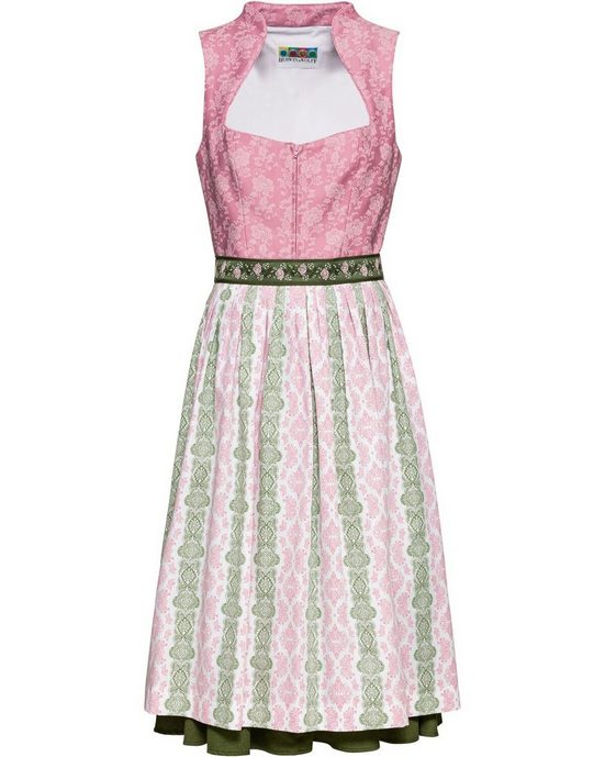 BERWIN & WOLFF Dirndl Midi-Dirndl mit Schließe mehr