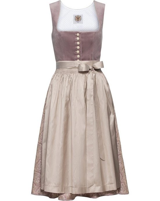 BERWIN & WOLFF Dirndl Samt Midi-Dirndl mehr Letzter Tag