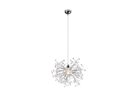 MEINEWUNSCHLEUCHTE LED Pendelleuchte Dimmfunktion, LED wechselbar, warmweiß, ausgefallene Designer Lampen für über-n Esstisch hängend, Gold Ø 52cm mehr Exklusive Angebote