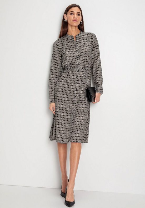 HECHTER PARIS Midikleid mit eleganten Print - NEUE KOLLEKTION mehr