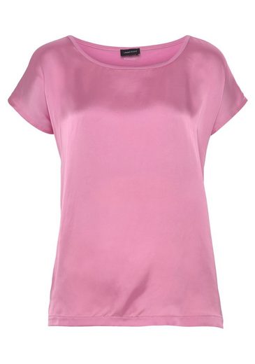 LAURA SCOTT Shirtbluse aus Satin und Jersey mehr Vierteljährliche Förderung
