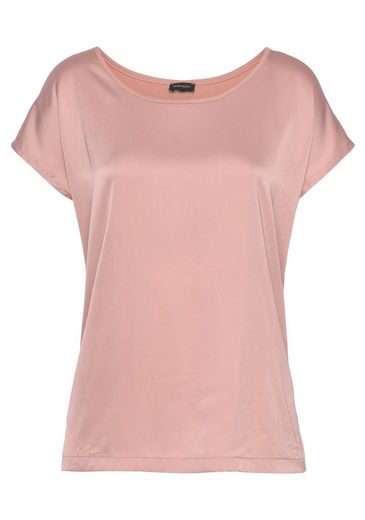 LAURA SCOTT Shirtbluse aus Satin und Jersey mehr Bis zu 55% Rabatt