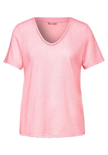 STREET ONE T-Shirt mit Viskose mehr Im Verkauf