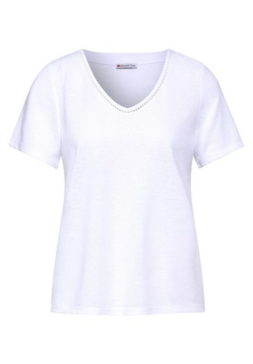 STREET ONE T-Shirt mit Viskose mehr Im Verkauf