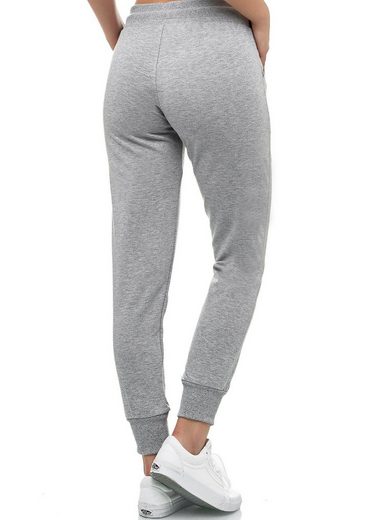 JEEL Sweathose Jogginghose Damen (1-tlg) Baumwolle, Lycra, Slim Fit mehr Günstiger Verkauf