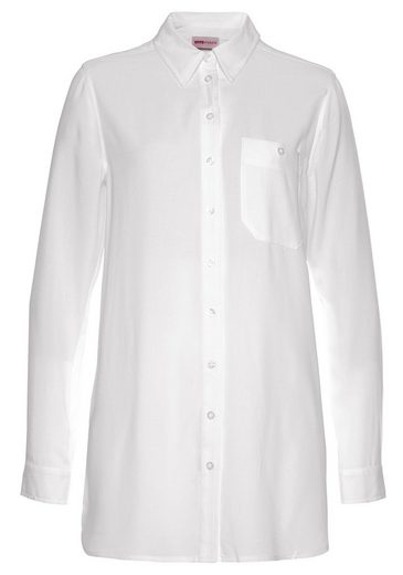 OTTO PRODUCTS Hemdbluse aus weicher LENZING™ ECOVERO™ Viskose mehr Fabrikverkauf