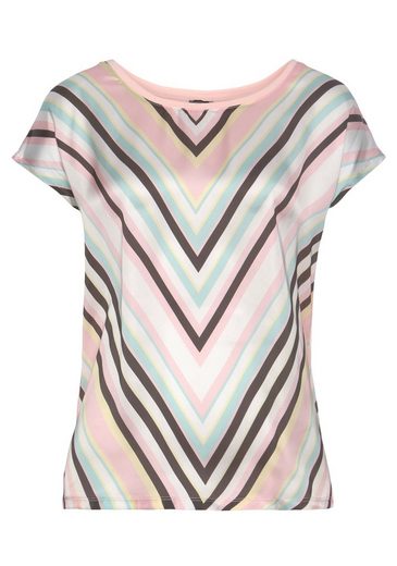 LAURA SCOTT Shirtbluse aus glänzendem Satin mehr Versandkostenfrei
