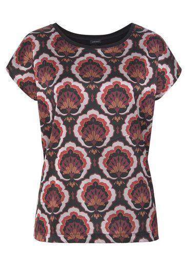 LAURA SCOTT Shirtbluse aus glänzendem Satin mehr Großer Ausverkauf