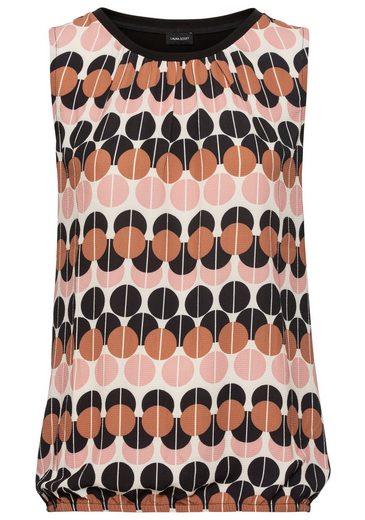 LAURA SCOTT Blusentop mit modernen Print - NEUE KOLLEKTION mehr Osterangebot