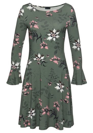 LAURA SCOTT Jerseykleid mit Volant am Ärmel mehr Zeitlich begrenztes Angebot