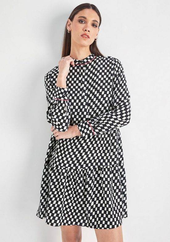 HECHTER PARIS Blusenkleid mit Print mehr Blitzangebot