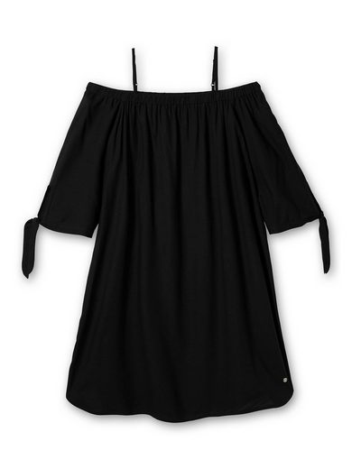 SHEEGO Strandkleid Große Größen im Carmen-Look mit schmalen Trägern mehr Große Rabatte