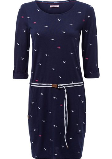 KANGAROOS Jerseykleid (Set, mit abnehmbarem Gürtel) im sommerlichen Print mehr Hotsell