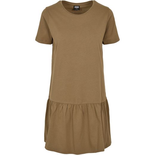 URBAN CLASSICS Shirtkleid Urban Classics Damen Ladies Valance Tee Dress 1-tlg mehr Günstig kaufen