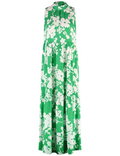 TAIFUN Minikleid Ausgestelltes Stufenkleid mit Floralprint mehr Großer Ausverkauf