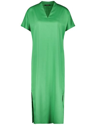 TAIFUN Minikleid Fließendes Midikleid mit V-Ausschnitt mehr Neuheiten
