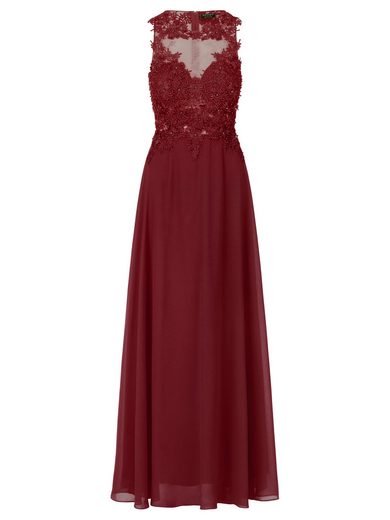 APART Abendkleid mit attraktivem Floral-Design mehr Räumungsverkauf