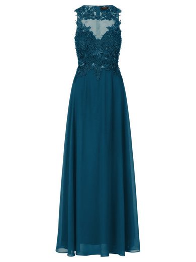 APART Abendkleid mit attraktivem Floral-Design mehr Räumungsverkauf