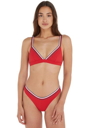 TOMMY HILFIGER SWIMWEAR Triangel-Bikini-Top TRIANGLE RP mit Rippenstruktur mehr JETZT KAUFEN