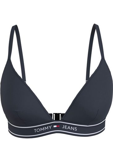 TOMMY HILFIGER SWIMWEAR Triangel-Bikini-Top TRIANGLE RP mit Logoschriftzug mehr Letzter Tag