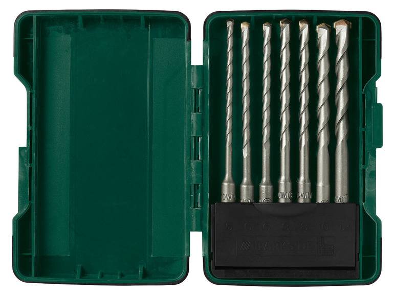 PARKSIDE® SDS-Hammerbohrer-Set »PBS 7 A2« / SDS-Kurzmeißel-Set »PRMS 4 A1« Kostenloser Versand international