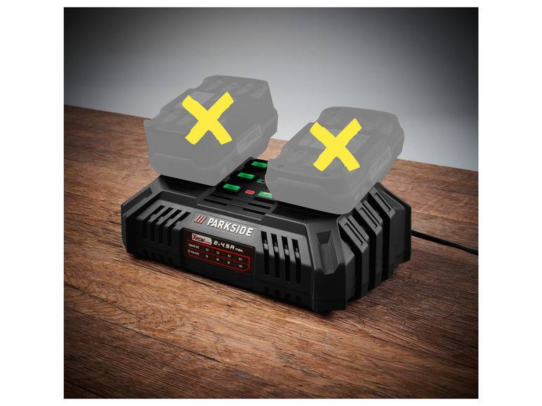 PARKSIDE® 20 V Akku-Doppelladegerät »PDSLG 20 B1«, 4,5 A 2025